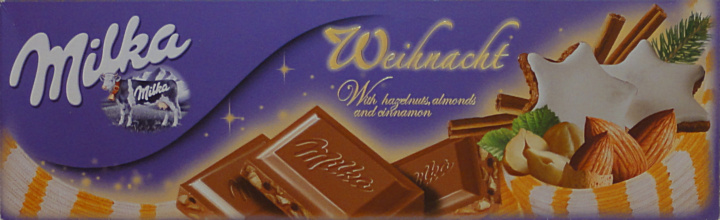Milka duze krowa weinacht with hazelnuts almonds and cinamon.jpg